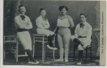AK Künstler The 4 Smiles moderne Akrobaten 1912