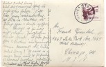 AK Grünstadt Pfalz Flugzeugaufnahme mit Mi.-Nr. 585 1935