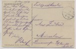 VERKAUFT !!!   Künstler-AK Willy Tiedjen Deutsches Linienschiff im Kampfe mit feindlichen Torpedobooten 1. WK Marine Feldpost 1914