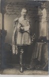 AK Foto Adolf von Sonnenthal Schauspieler mit Mantel und Degen 1903