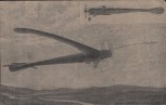 VERKAUFT !!!   AK Flugzeug Modell Zukunft gelaufen 1903 RAR