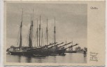 AK Foto Stettin Heringslogger auf der Parnitz Szczecin Pommern Polen 1940