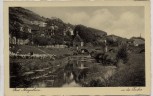 VERKAUFT !!!   AK Foto Bad Mergentheim Partie an der Tauber mit Schafherde 1940