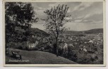 AK Brombach bei Lörrach Ortsansicht mit Bank 1940