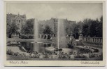AK Wesel am Rhein Willibrodiplatz mit Brunnen und Häusern 1940