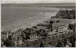 VERKAUFT !!!   AK Foto Ostseebad Travemünde Casino und Strand Lübeck 1961