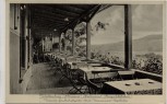 AK Waldenburg Altwasser Restaurant Bergschlößchen Veranda Wałbrzych Stary Zdrój Schlesien Polen 1940 RAR