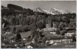 AK Foto Bad Kohlgrub Ortsansicht mit Teufelstättkopf Laubeneck 1972