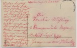 AK Herzlichen Ostergruss 2 Küken im Flugzeug 1919