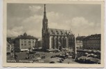 AK Würzburg Marienkäppele und Marktplatz 1940