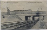 AK Eberswalde Hohenzollern-Kanal Berlin-Stettin Bahnunterführung 1921