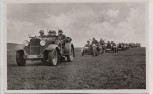 AK Foto Unser Heer Kübelwagen Kolonne Soldaten mit Gewehr und Stahlhelm 1936