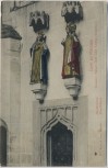 AK Dom zu Meißen Statuen Kaiser Otto und Editha 1910