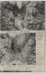 VERKAUFT !!!   AK Platten Horní Blatná Gruss von der Wolfs-u. Eispringe im Erzgebirge b. Karlsbad Karlovy Vary Böhmen Tschechien 1908 RAR