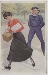 Künstler-AK Unsere Marineblauen Verein für das Deutschtum im Ausland Günther Mogel 1.WK 1917