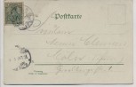 Künstler-AK Frau mit Hut Verlag E.B.&C.i.B. Jugendstil 1900