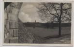 AK Foto Josefov Ortsansicht Blick über Wiese Josefstadt Jaroměř Tschechien 1933