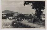 VERKAUFT !!!   AK Foto Wünschelburg Ortsansicht mit Straße Heuscheuer Radków Schlesien Polen 1934